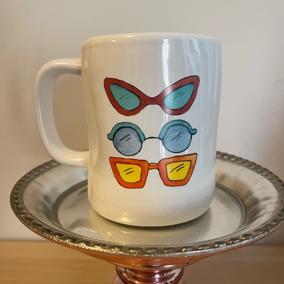 New Rae Dunn 2 sided mug “Throwing Shade” mug - Picture 2 of 2